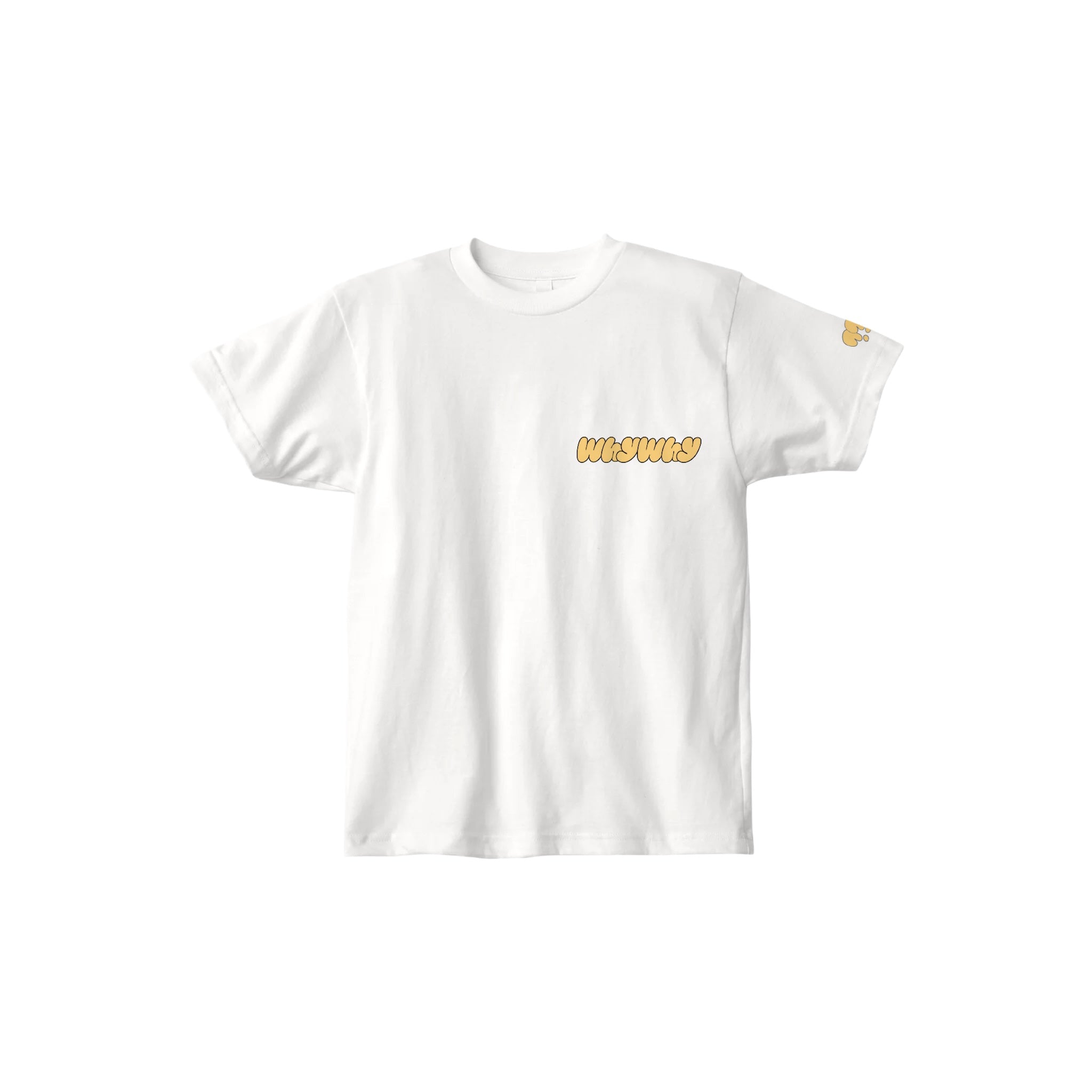 Why Why 品牌 Logo Tee（黃）