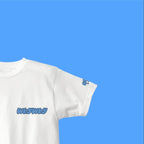 Why Why 品牌 Logo Tee（藍）