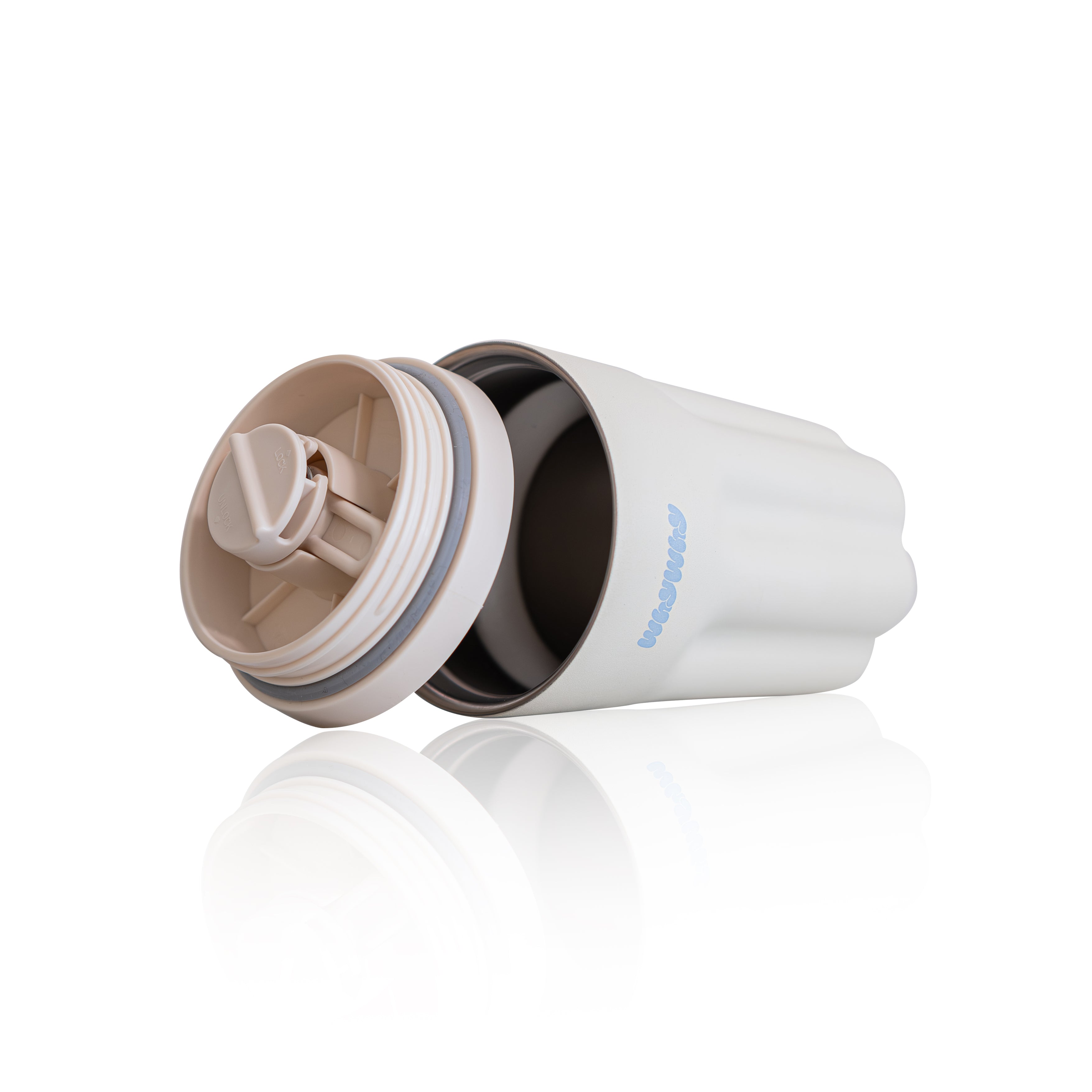 Why Why Coffee 隨行杯 （米白）